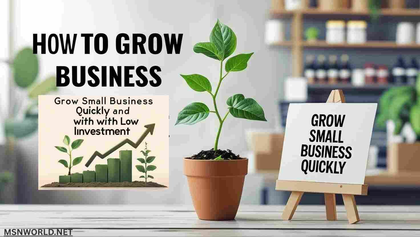 how to grow small business