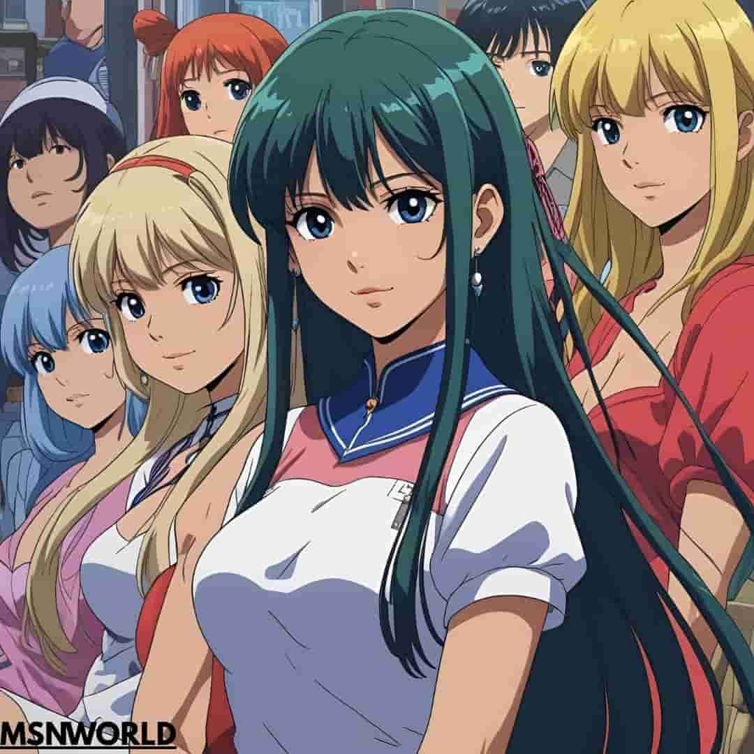 Anime girls character